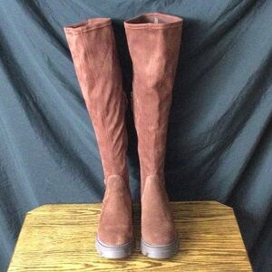 Kelsi Dagger Chocolate Over the Knee Boots